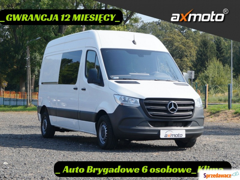 Mercedes Sprinter - Brygadówka / 6 Miejsc / Salon... - Dostawcze i ciężarowe - Mirsk