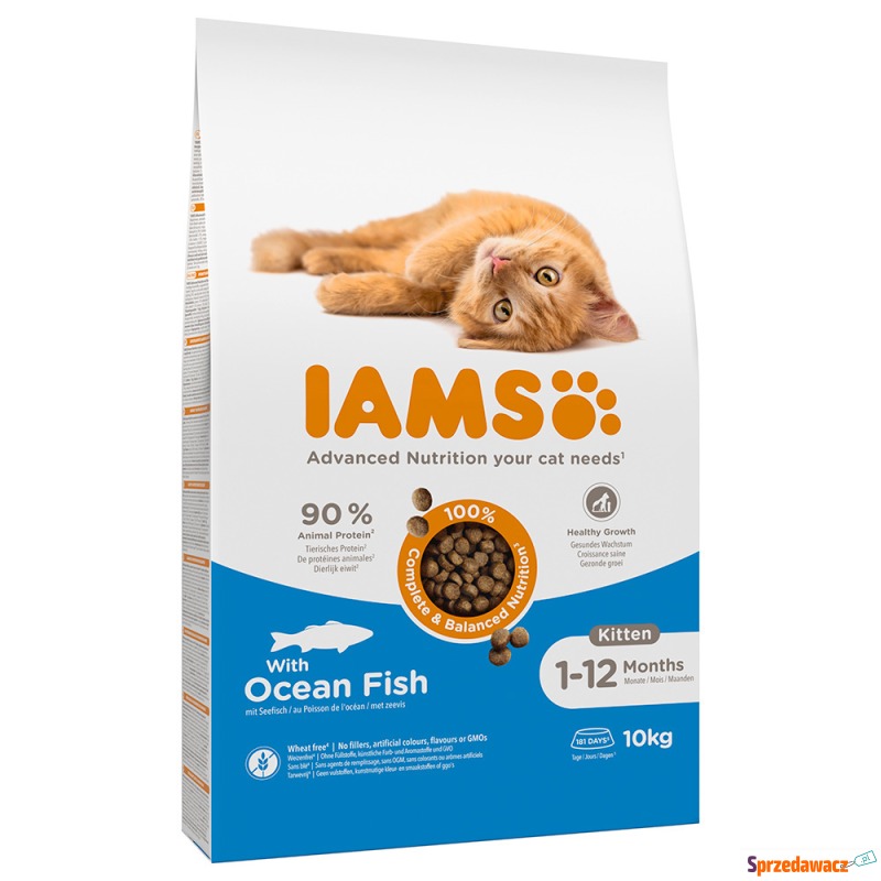 IAMS Advanced Nutrition Kitten, z rybą morską... - Karmy dla kotów - Kraków