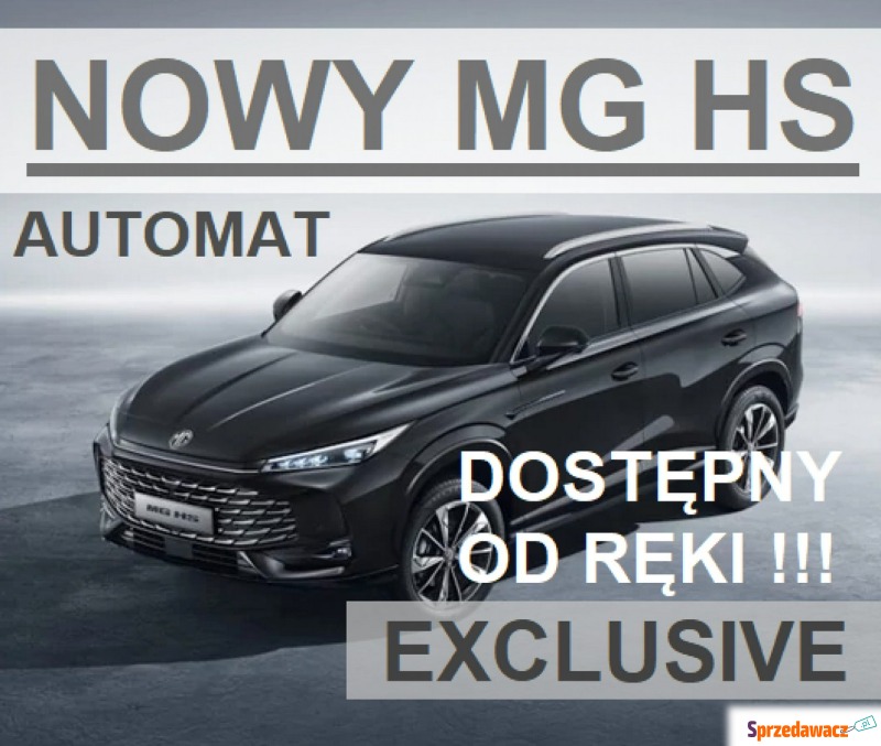 Nowy MG HS Exclusive 170KM Automat Kamera 360... - Samochody osobowe - Szczecinek