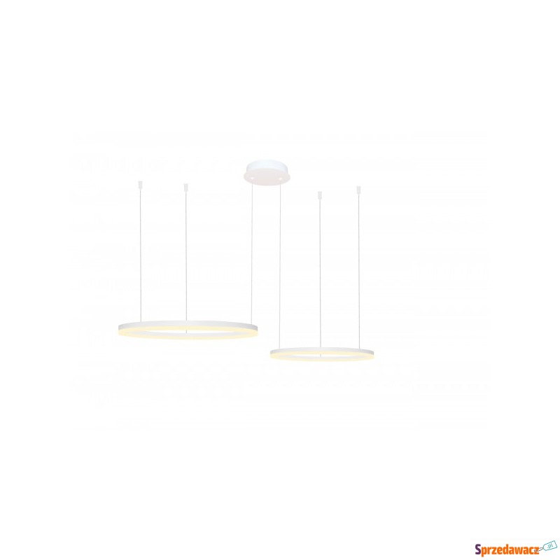 Lampa HALO PENDANT 80+60 CCT BK + REMOTE CONTROL - Lampy wiszące, żyrandole - Siedlce