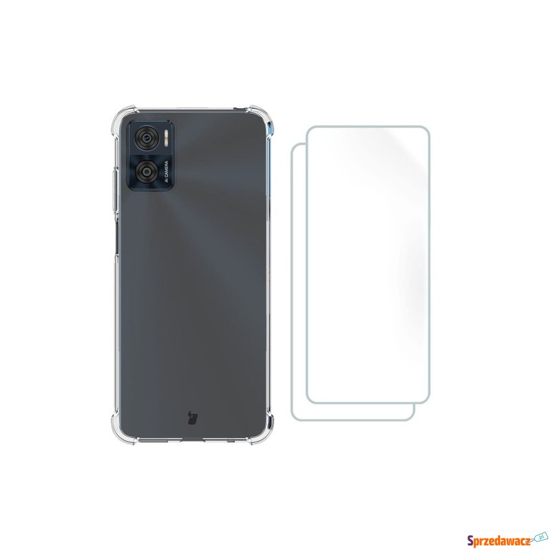 Etui + 2x folia Bizon Case Clear Pack do Motorola... - Etui na telefon - Szczecinek