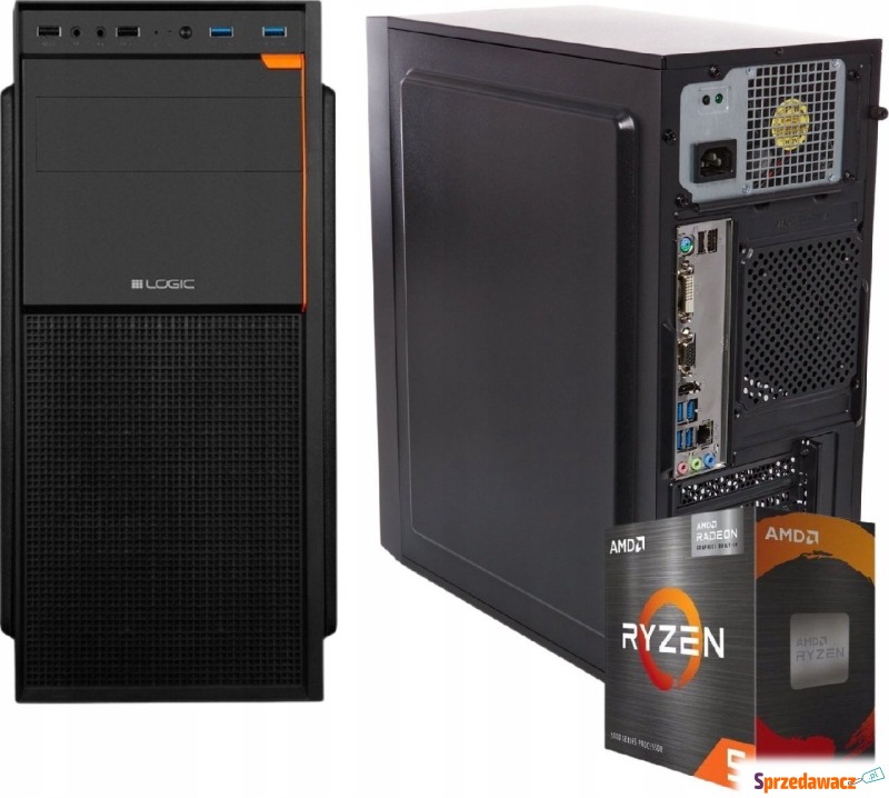 Komputer XLAP24 Officetech, Ryzen 5 5600G, 32... - Komputery stacjonarne - Warszawa