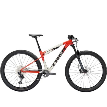 Trek Supercaliber SL 9.6 Gen 2 2025 Lunar Silver/Lava Red L