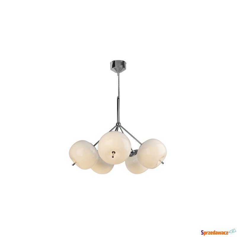 Lampa wisząca Jabłko MD5069-5 srebrna - Lampy wiszące, żyrandole - Jaworzno