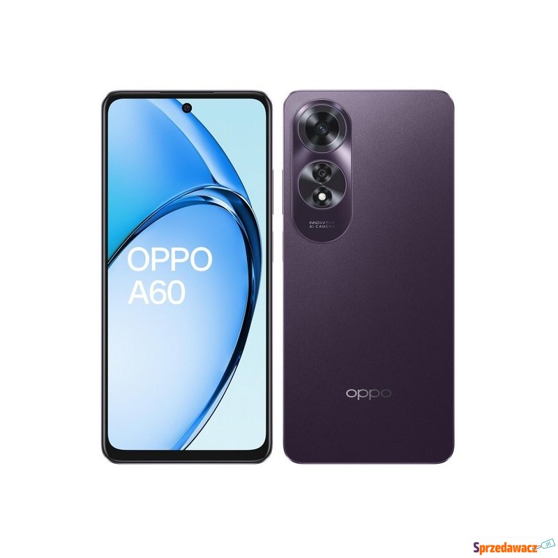 OPPO A60 8/256GB ciemny fiolet - Telefony komórkowe - Oława