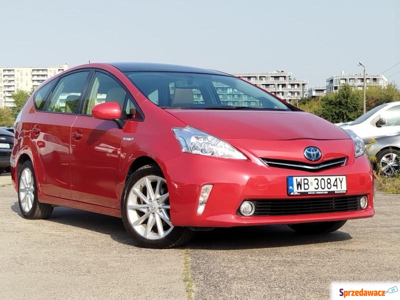 Toyota PRIUS PLUS 2012 prod. 1.8L DOHC 16-VALVE... - Samochody osobowe - Warszawa