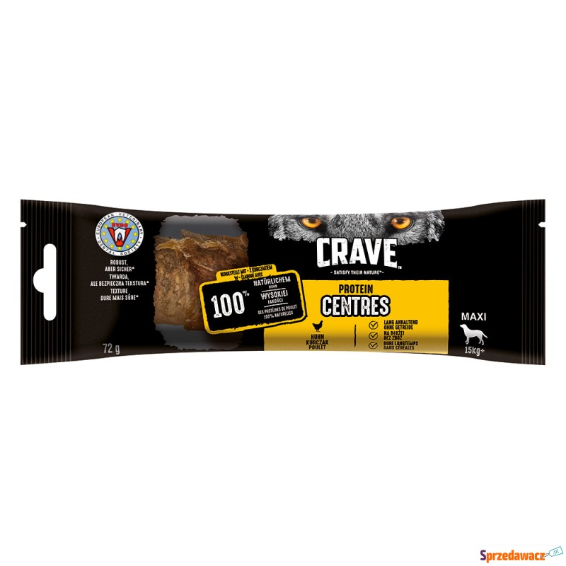 Crave Protein Centres Maxi - Kurczak, 72 g - Przysmaki dla psów - Bielsko-Biała