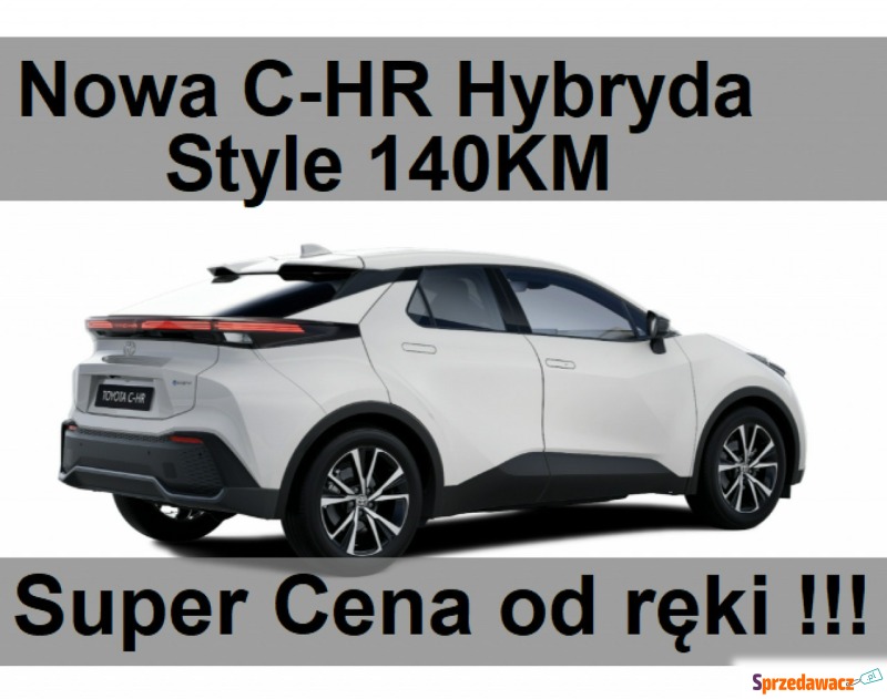 Toyota C-HR - Nowa 140KM Hybryda Już jest dos... - Samochody osobowe - Szczecinek