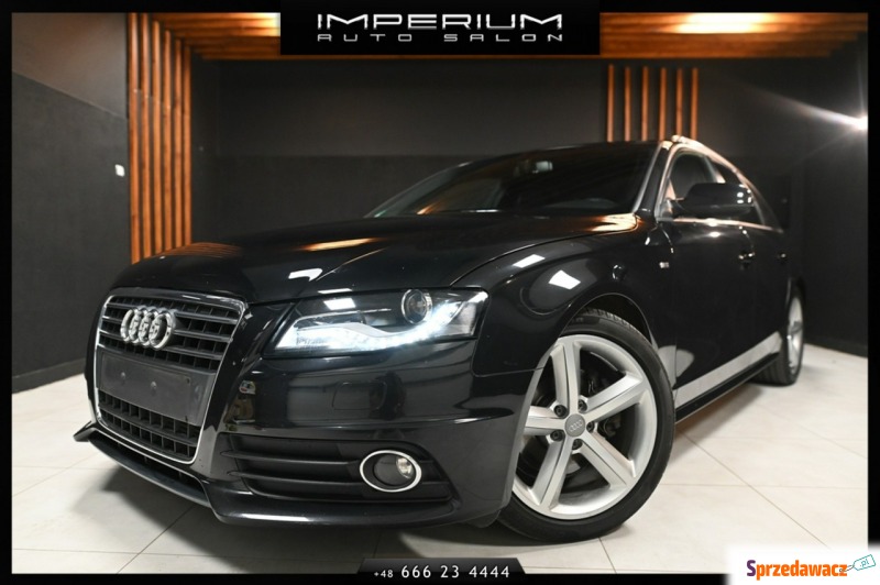 Audi A4 - 2.0i Turbo 180km 2 x SLINE SPORT Navi... - Samochody osobowe - Banino