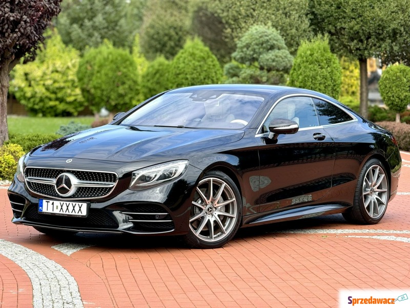 Mercedes S 450 - Coupe 4Matic Salon PL Serwis... - Samochody osobowe - Widełki