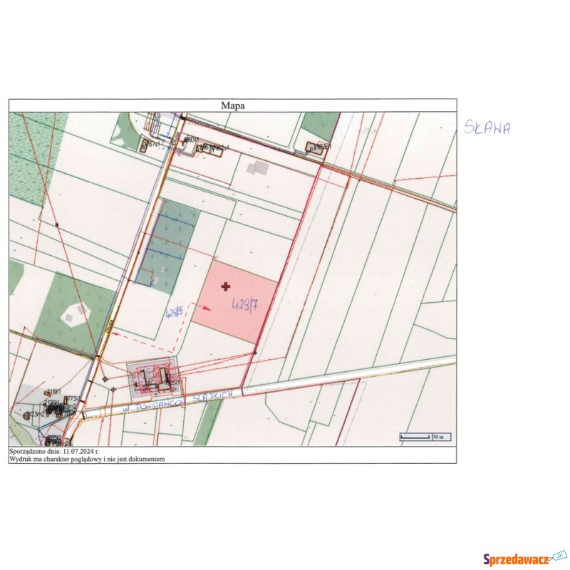 Działka inwestycyjna na sprzedaż, 15001m², Sł... - Działki na sprzedaż - Sława