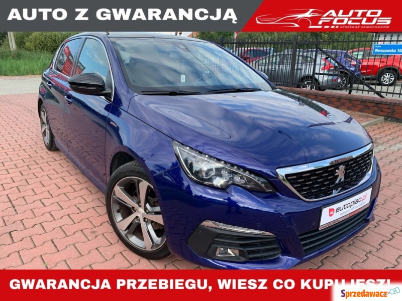 Peugeot 308 2017,  1.2 benzyna - Na sprzedaż za 53 500 zł - Tarnobrzeg