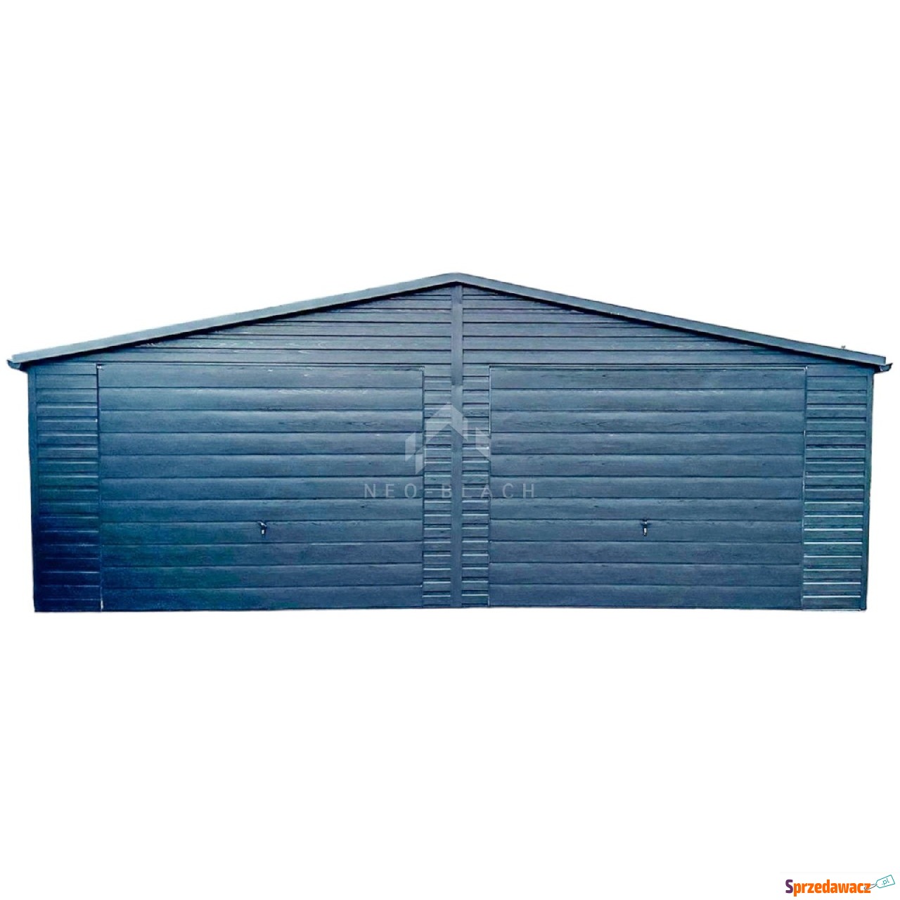 Garaz Blaszany 7,5x8m 2x Brama...