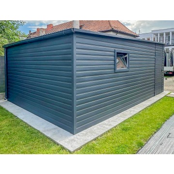 Garaż Blaszany 4,5x6m - Brama Uchylna - Drzwi... - Garaże i wiaty - Przasnysz - zdjęcie 5
