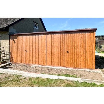 Garaż Blaszany 6x6m - 2x Brama Uchylna - Drzwi... - Garaże i wiaty - Łęczyca - zdjęcie 5