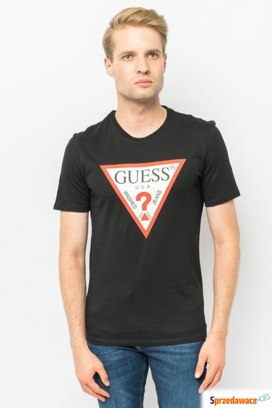 
T-SHIRT MĘSKI GUESS M2YI71 I3Z11 CZARNY
 - Koszulki męskie - Bielsko-Biała