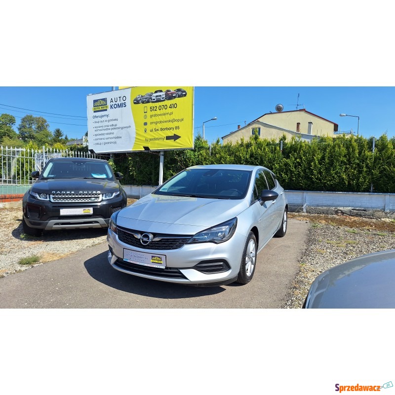 Opel Astra V 1.2 T Elegance S&S,2021 rok, - Samochody osobowe - Częstochowa