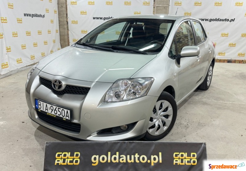 Toyota Auris 2008,  1.4 benzyna - Na sprzedaż za 19 900 zł - Złotoria