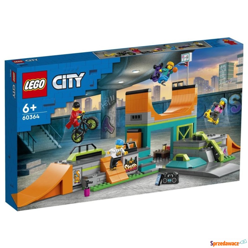 Klocki konstrukcyjne LEGO City 60364 Uliczny... - Klocki - Głogów