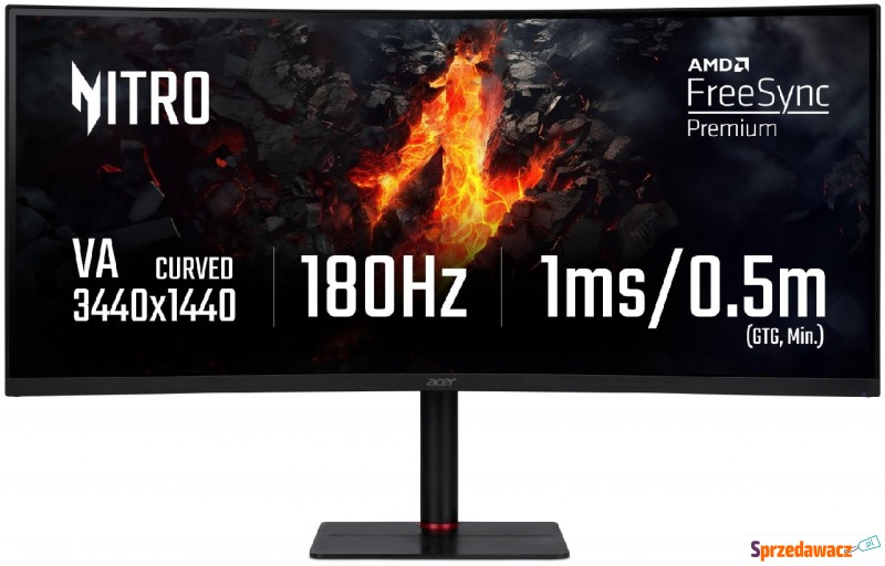 Acer XV345CURV3BMIPHUZX - 34'' | VA | 1ms | WQHD... - Monitory LCD i LED - Ostróda