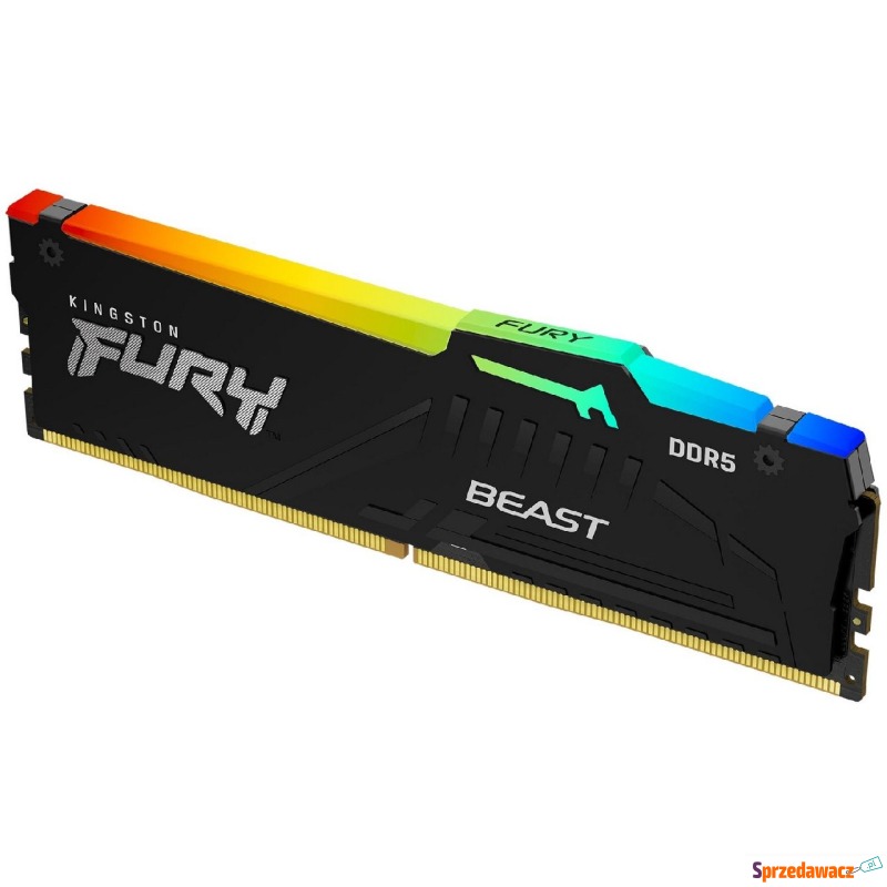 Kingston Fury Beast Black RGB EXPO 32GB [1x32GB... - Pamieć RAM - Bytom