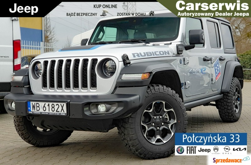 Jeep Wrangler - PLUG-IN HYBRID RUBICON 2.0 ATX... - Samochody osobowe - Warszawa