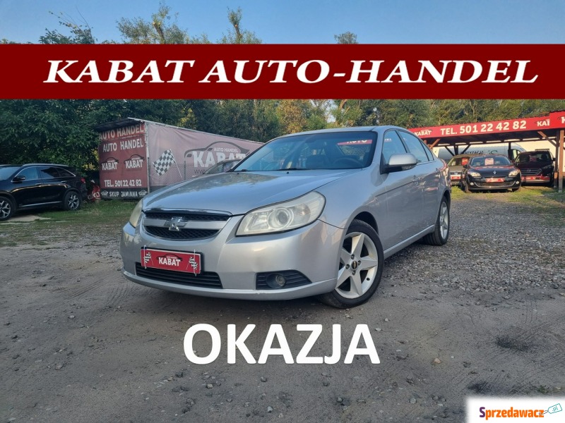 Chevrolet Epica - Salon PL - Skóra - Alu 17 -... - Samochody osobowe - Szczecin