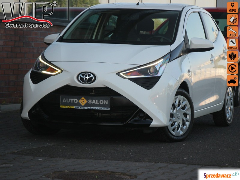 Toyota Aygo  Hatchback 2019,  1.0 benzyna - Na sprzedaż za 39 990 zł - Mysłowice