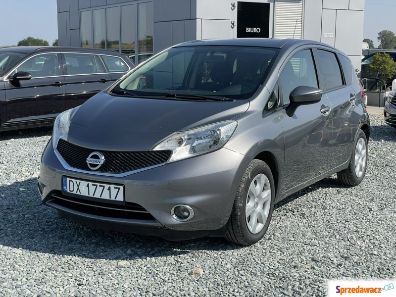 Nissan Note - 1.5 dci 90KM, 2015r. tempomat,... - Samochody osobowe - Wojkowice