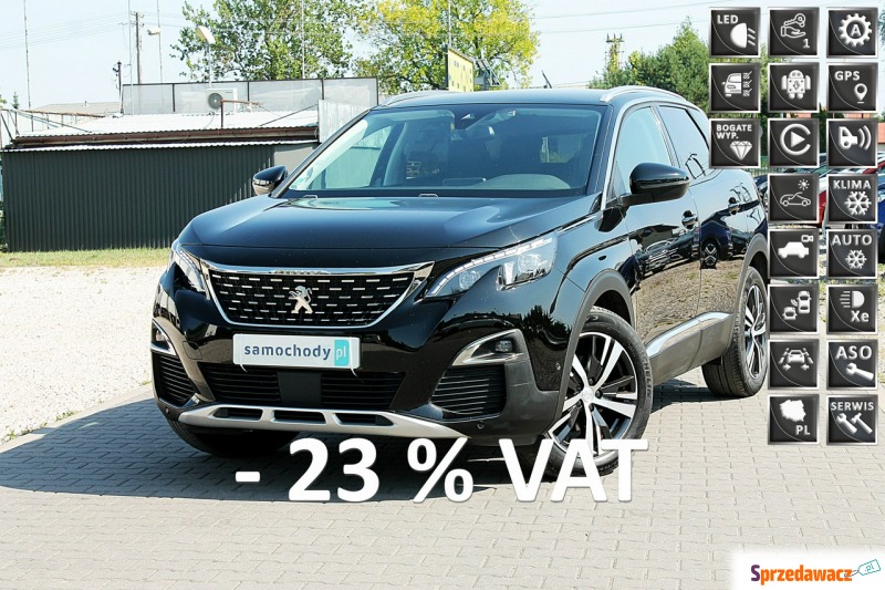 Peugeot 3008  SUV 2019,  2.0 diesel - Na sprzedaż za 91 999 zł - Warszawa