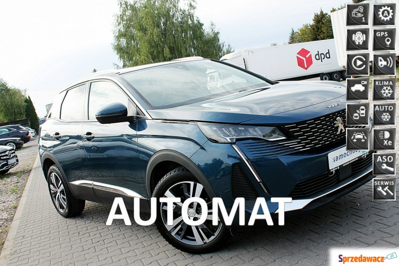 Peugeot 3008  SUV 2021,  1.2 benzyna - Na sprzedaż za 92 999 zł - Warszawa