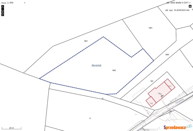 Działka budowlana na sprzedaż, 4090m², Jedlin... - Działki na sprzedaż - Jedlina-Zdrój