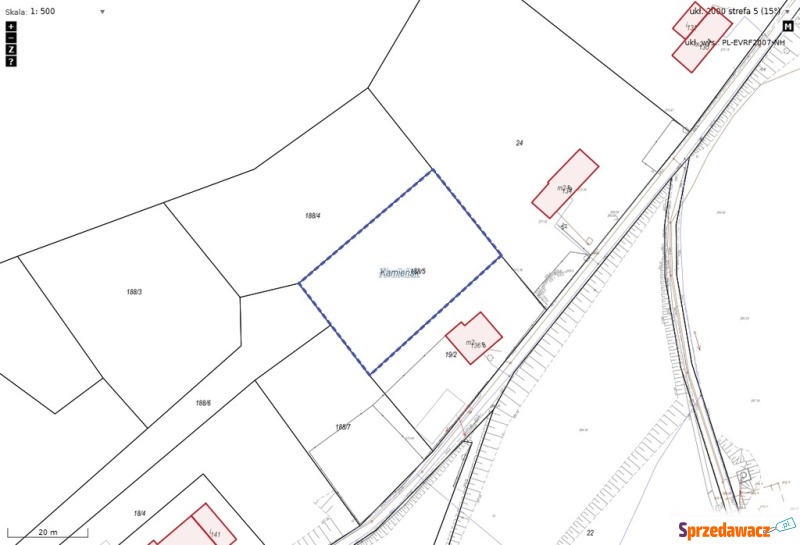 Działka budowlana na sprzedaż, 1367m², Jedlin... - Działki na sprzedaż - Jedlina-Zdrój