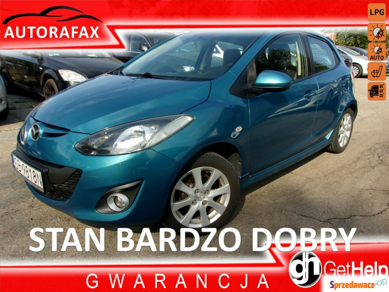 Mazda 2  Hatchback 2011,  1.4 benzyna+LPG - Na sprzedaż za 22 900 zł - Cieszyn