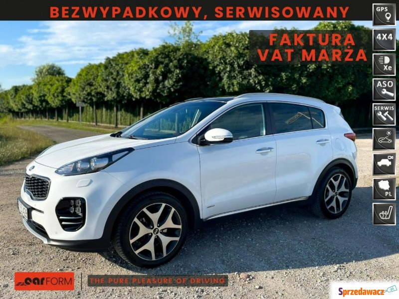 Kia Sportage  SUV 2017,  1.6 benzyna - Na sprzedaż za 77 900 zł - Gortatowo