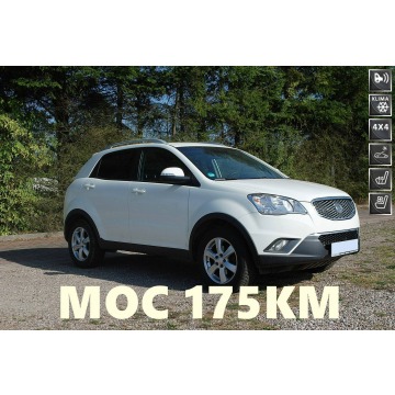 SsangYong Korando - SsanYong Korando. 4x4. 2,0 diesel. 175KM. Gwarancja 12m-c.