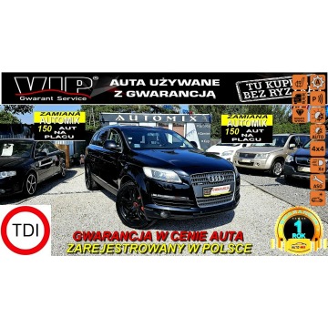 Audi Q7 - Niski PRZEBIEG*Gwarancja !Super stan * 3.0 TDI, 4x4, PANORAMA, Zamiana