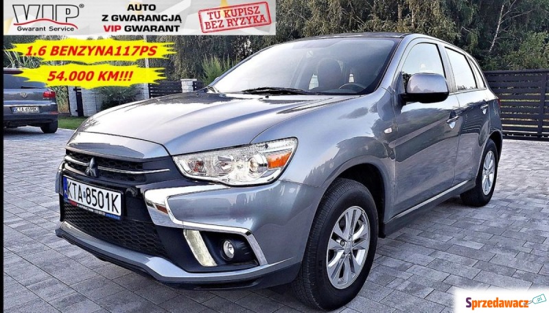 Mitsubishi ASX  SUV 2019,  1.6 benzyna - Na sprzedaż za 75 500 zł - Tarnów