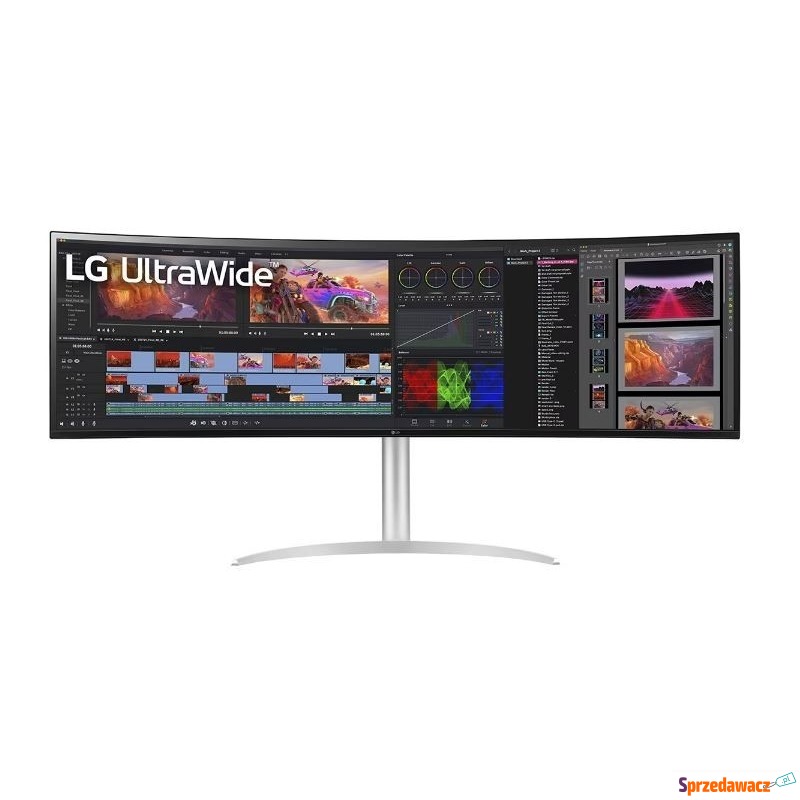 LG Electronics Monitor 49WQ95C-W 49 cali Ultra... - Monitory LCD i LED - Częstochowa