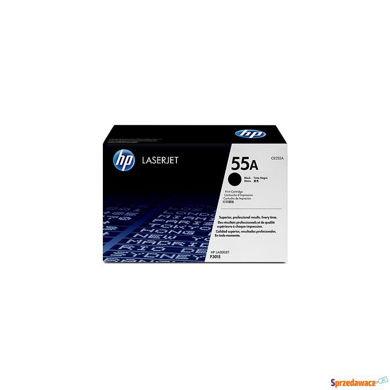 Toner Oryginalny HP 55A (CE255A) (Czarny) - D... - Tusze, tonery - Słupsk