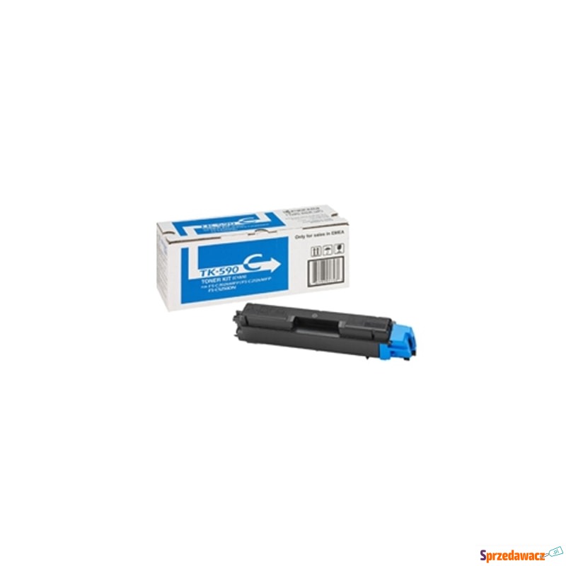 Toner Oryginalny Kyocera TK-590C (TK-590C) (B... - Tusze, tonery - Gdynia