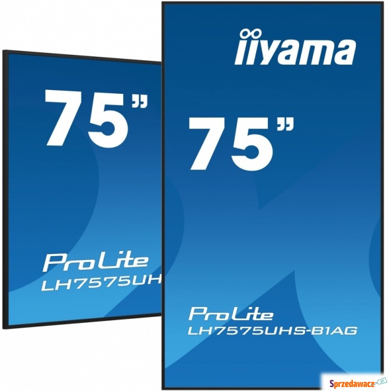 IIYAMA Monitor 75 cali LH7575UHS-B1AG, 24/7,I... - Monitory LCD i LED - Gdynia