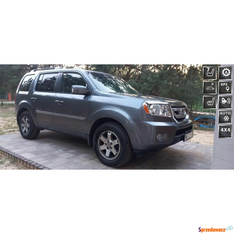 Honda Pilot - 4X4WD ! 7-mio miejscowy! TV  DVD... - Samochody osobowe - Warszawa