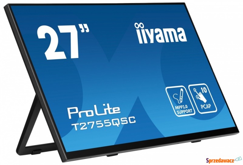 IIYAMA Monitor 27 cali T2755QSC-B1 Dotyk, USB,... - Monitory LCD i LED - Gdańsk