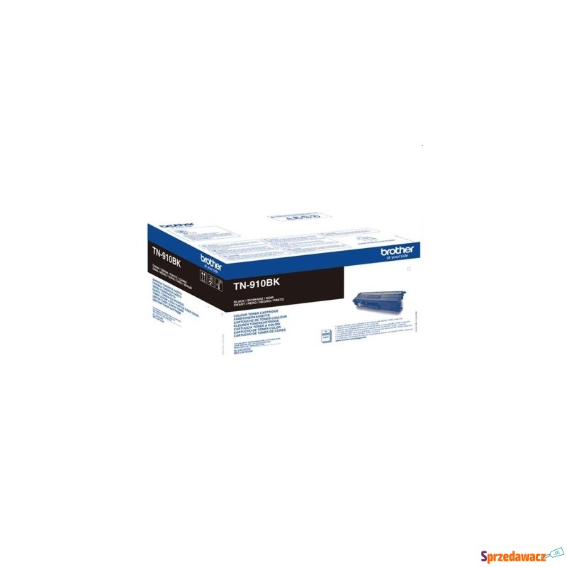 Toner Oryginalny Brother TN-910BK (TN-910BK)... - Tusze, tonery - Szczecinek