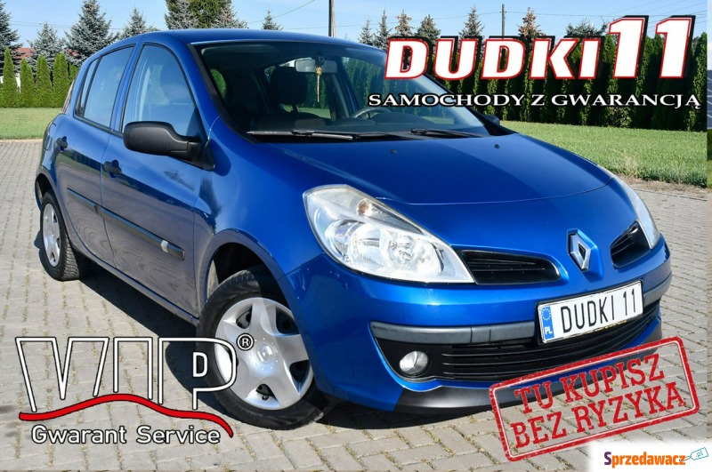 Renault Clio  Hatchback 2008,  1.2 benzyna - Na sprzedaż za 9 900,00 zł - Kutno