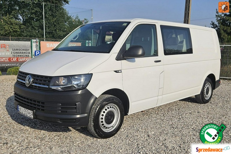 Volkswagen Transporter - T6 Pack klim długi  navi... - Dostawcze i ciężarowe - Kutno