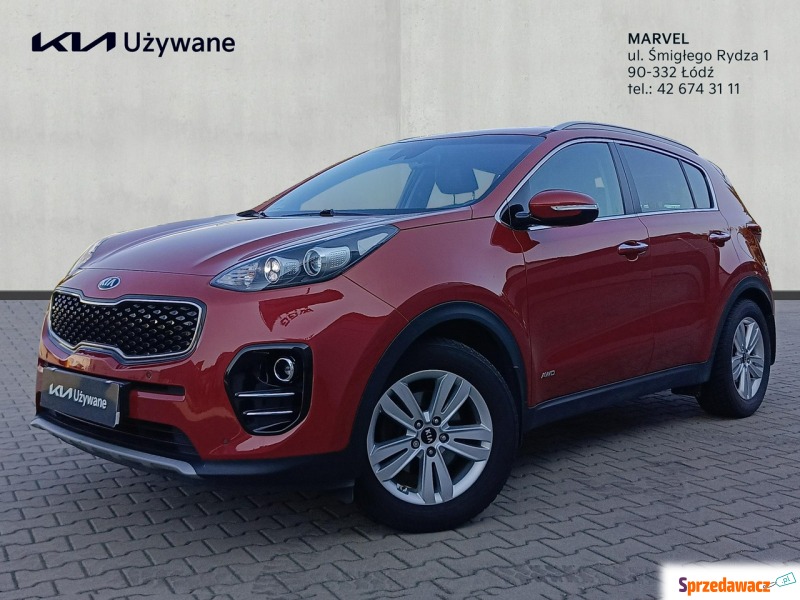 Kia Sportage 1.6, 177KM / A/T / 4WD / Hak / ASO... - Samochody osobowe - Łódź