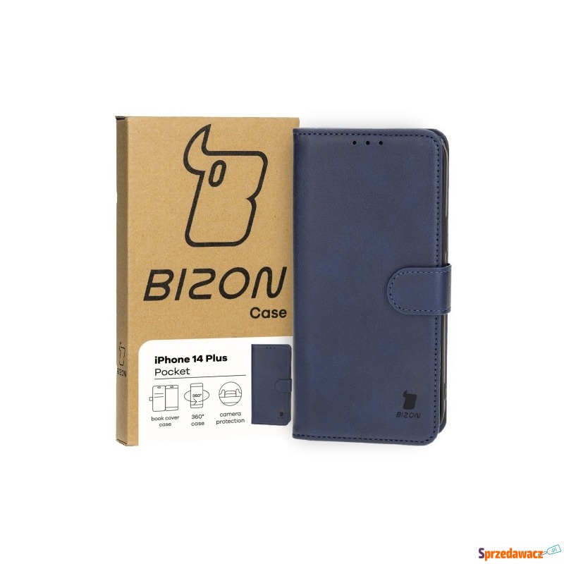 Etui z klapką Bizon Case Pocket do iPhone 14... - Etui na telefon - Inowrocław