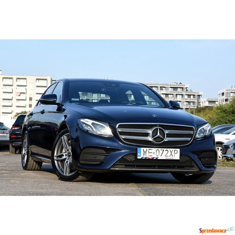 Mercedes E CLASS 2019 prod. AMGx2*SalonPL*1Wł... - Samochody osobowe - Warszawa